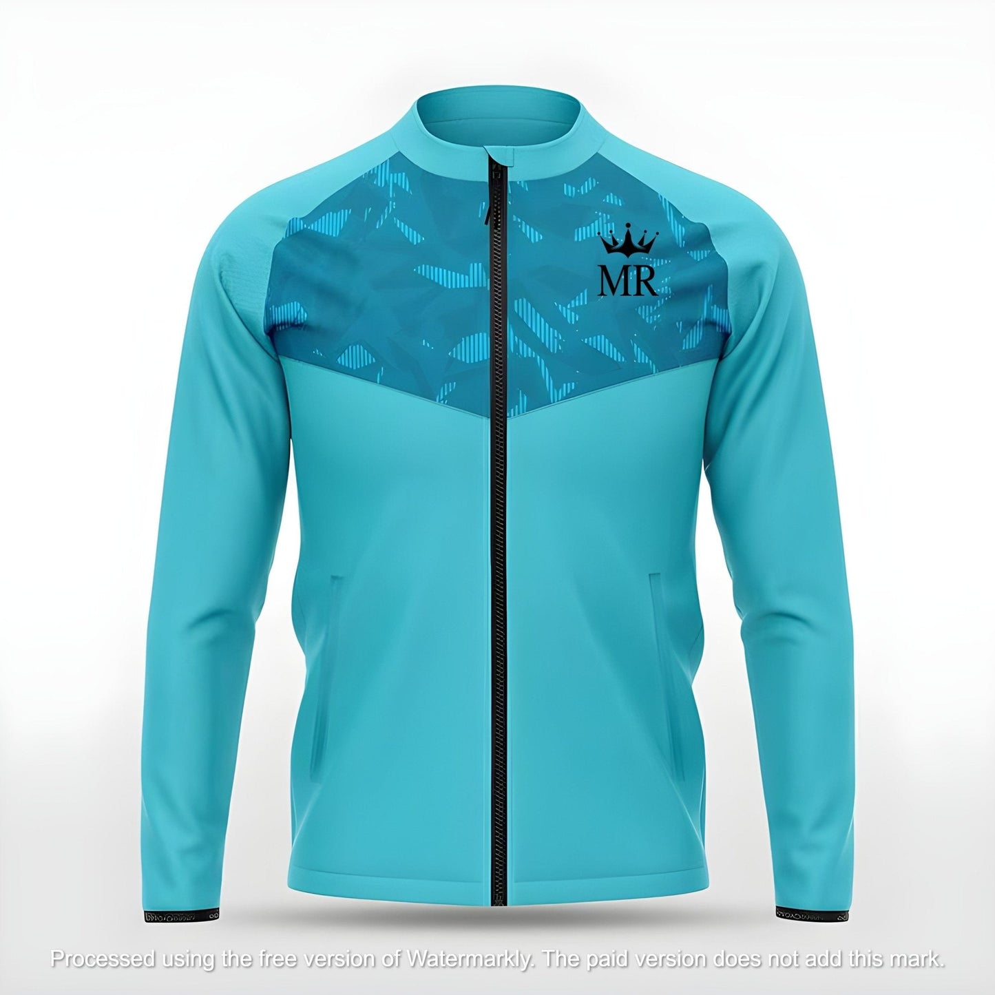 Türkise Trainingsjacke - Trend Sportswear