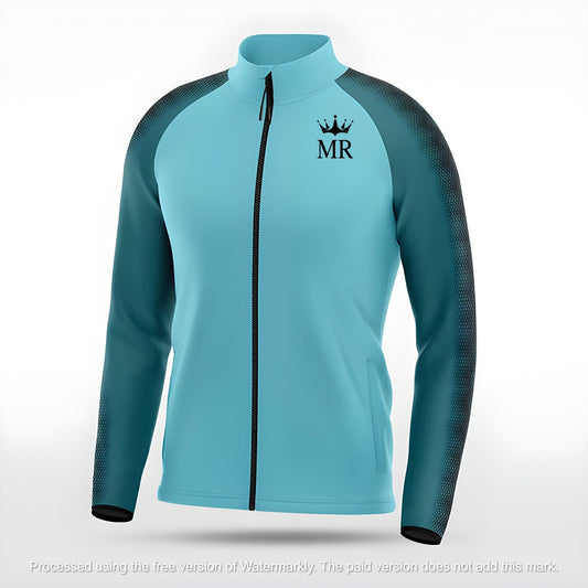 Türkise Trainingsjacke - Trend Sportswear