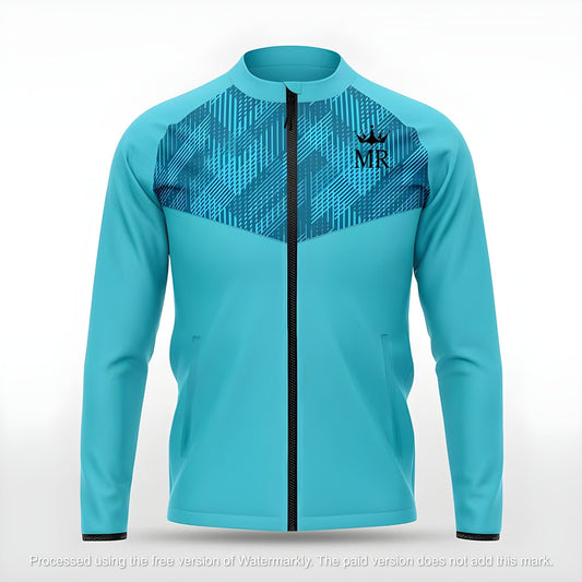 Türkise Trainingsjacke - Trend Sportswear