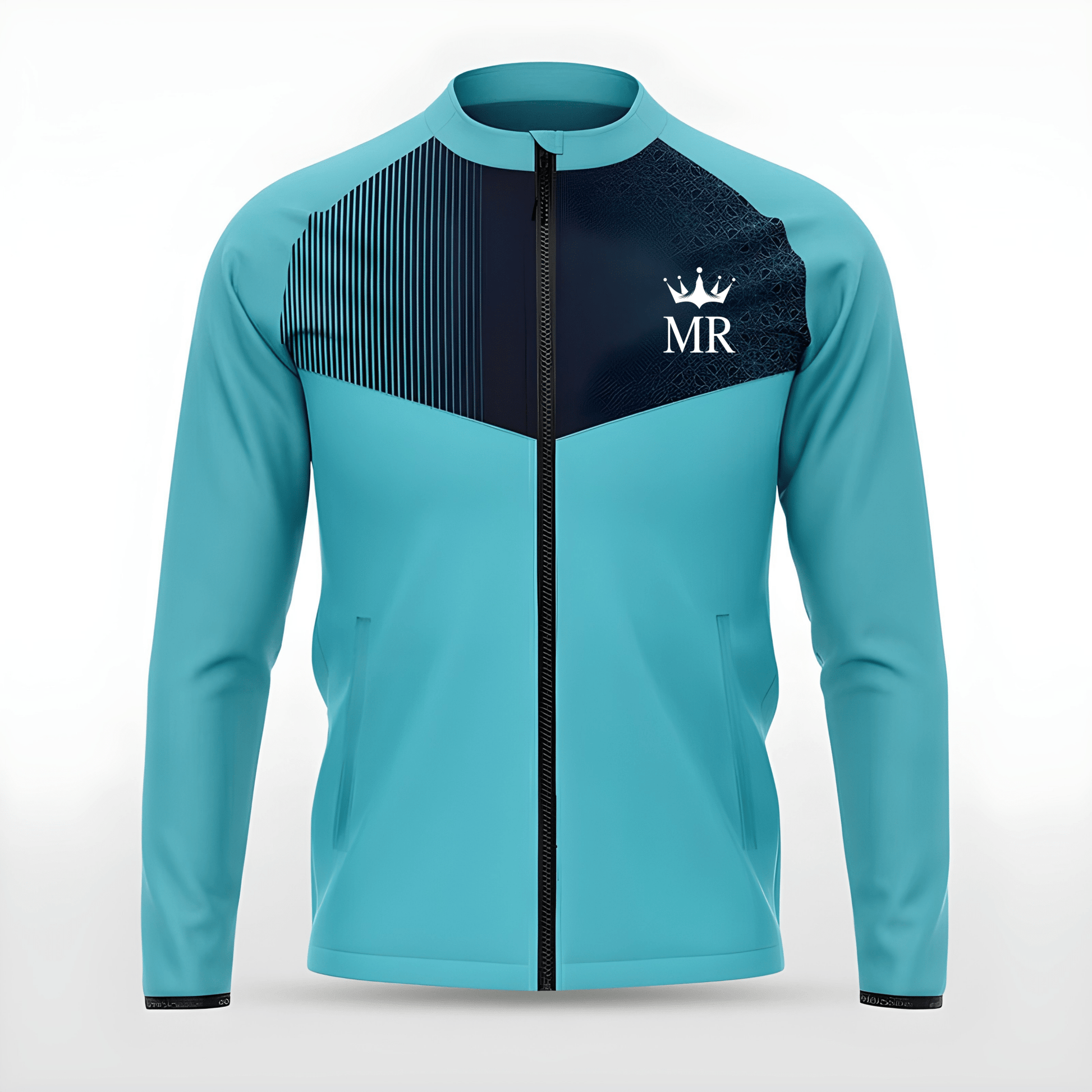 Türkise Trainingsjacke - Trend Sportswear