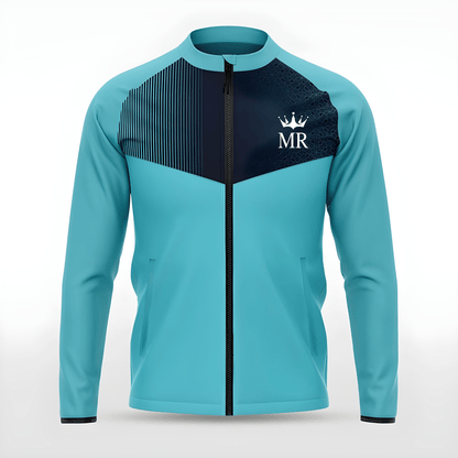 Türkise Trainingsjacke - Trend Sportswear