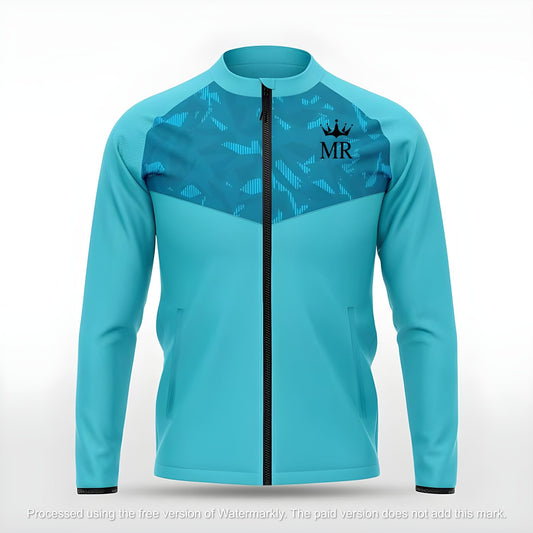 Türkise Trainingsjacke - Trend Sportswear