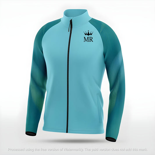 Türkise Trainingsjacke - Trend Sportswear