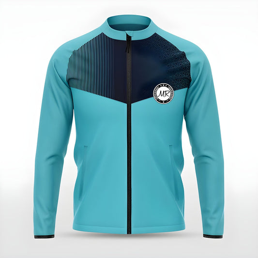 Türkise Trainingsjacke (Main) - Trend Sportswear