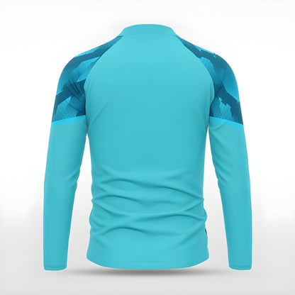 Türkises Sweatshirt - Trend Sportswear