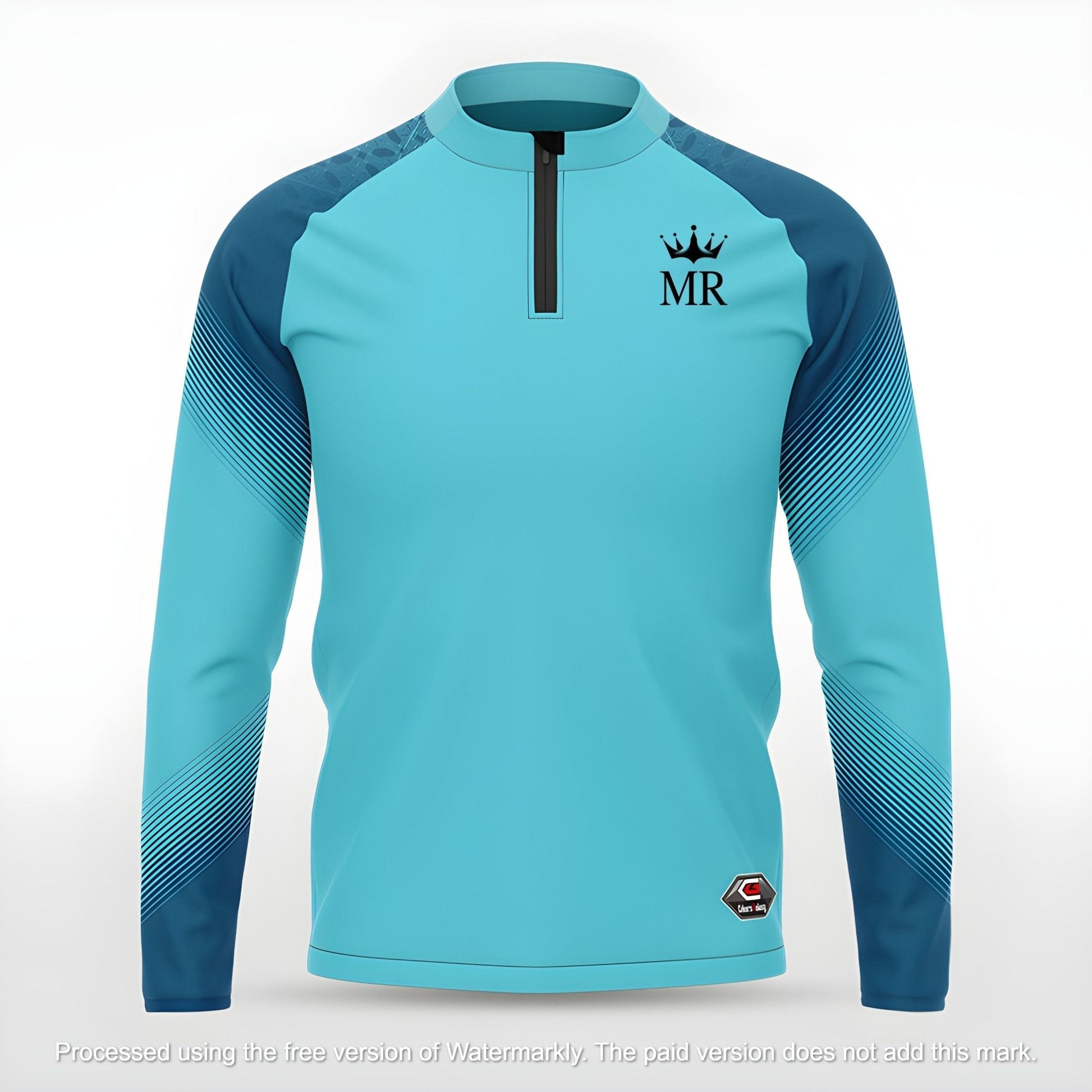 Türkises Sweatshirt - Trend Sportswear