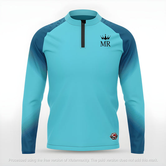 Türkises Sweatshirt - Trend Sportswear