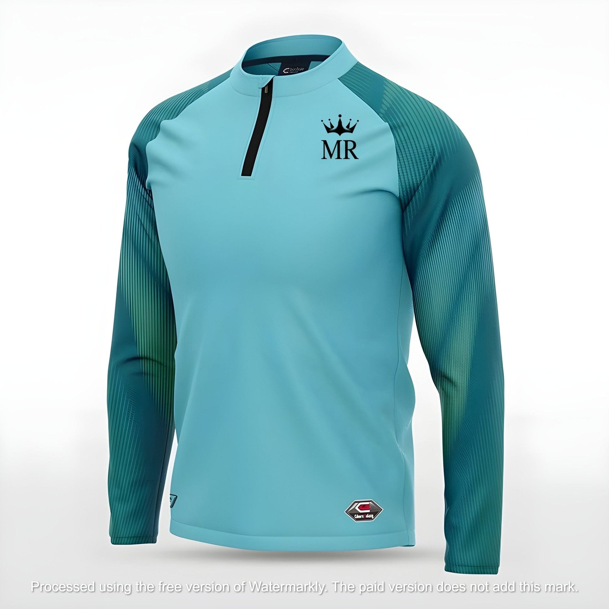 Türkises Sweatshirt - Trend Sportswear