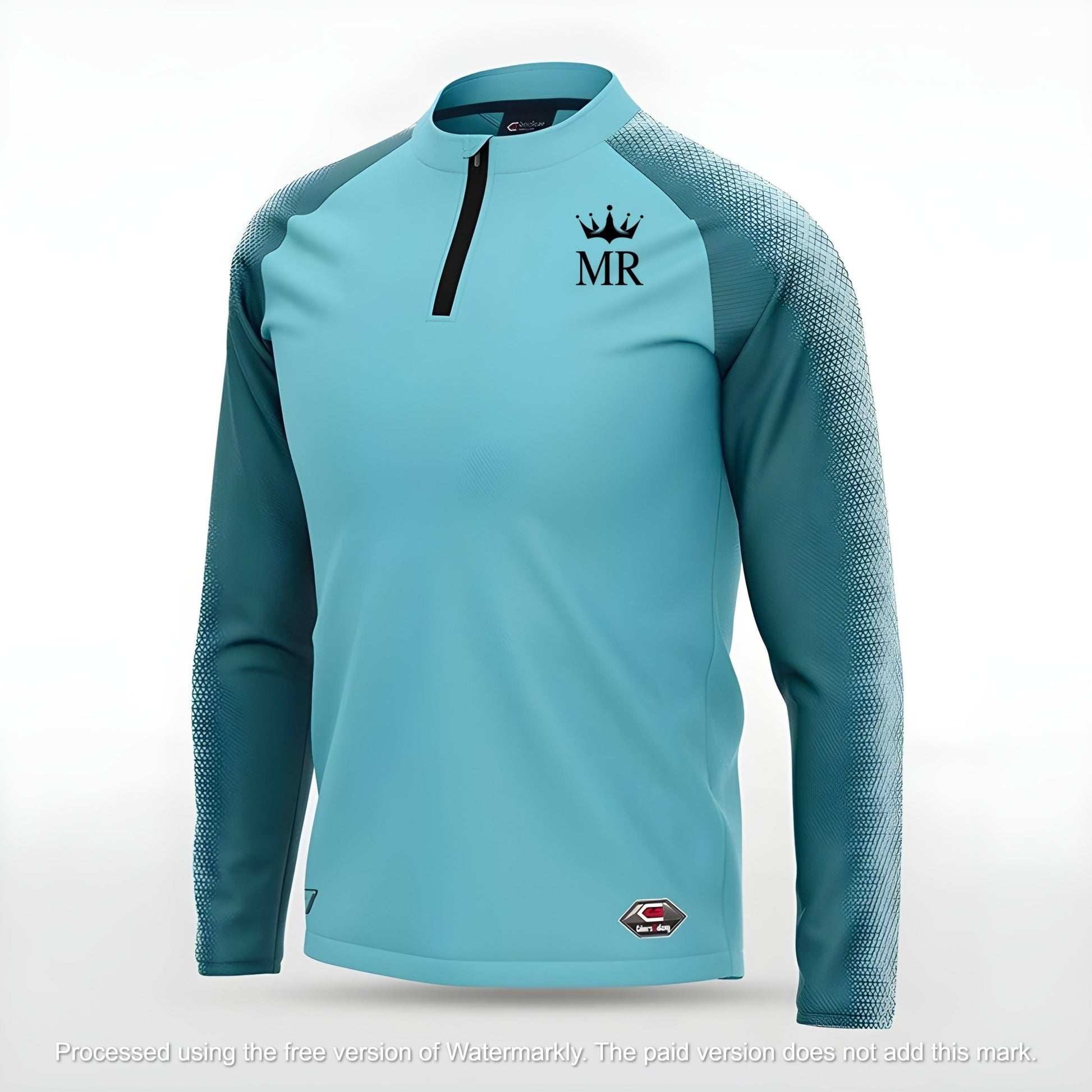 Türkises Sweatshirt - Trend Sportswear