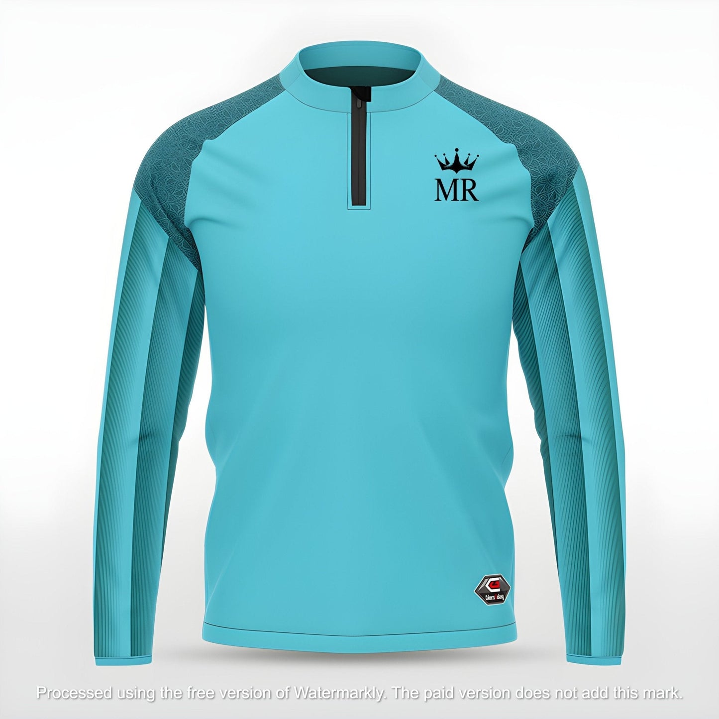 Türkises Sweatshirt - Trend Sportswear