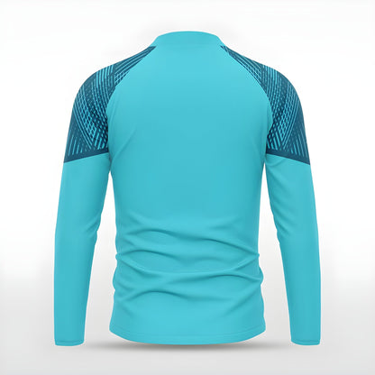Türkises Sweatshirt - Trend Sportswear