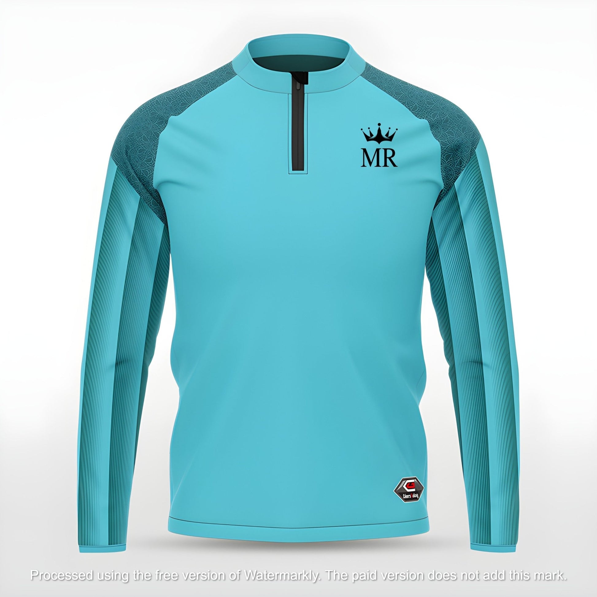 Türkises Sweatshirt - Trend Sportswear