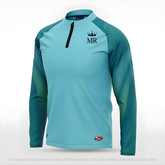 Türkises Sweatshirt - Trend Sportswear