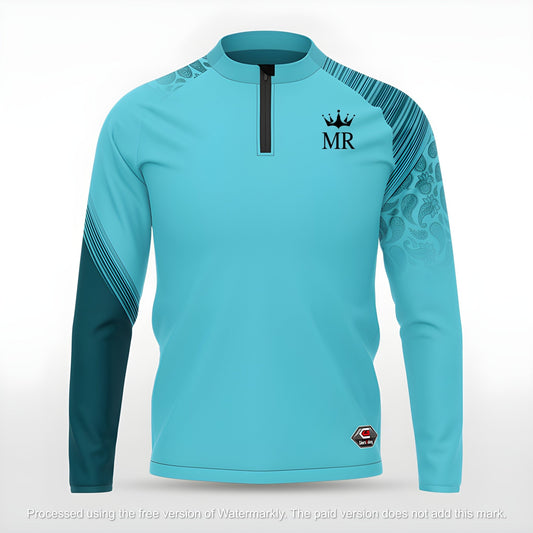 Türkises Sweatshirt - Trend Sportswear