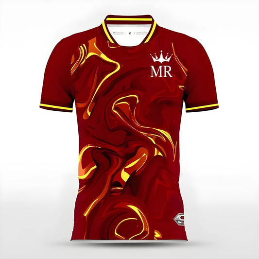 Weinrotes Trikot - Trend Sportswear